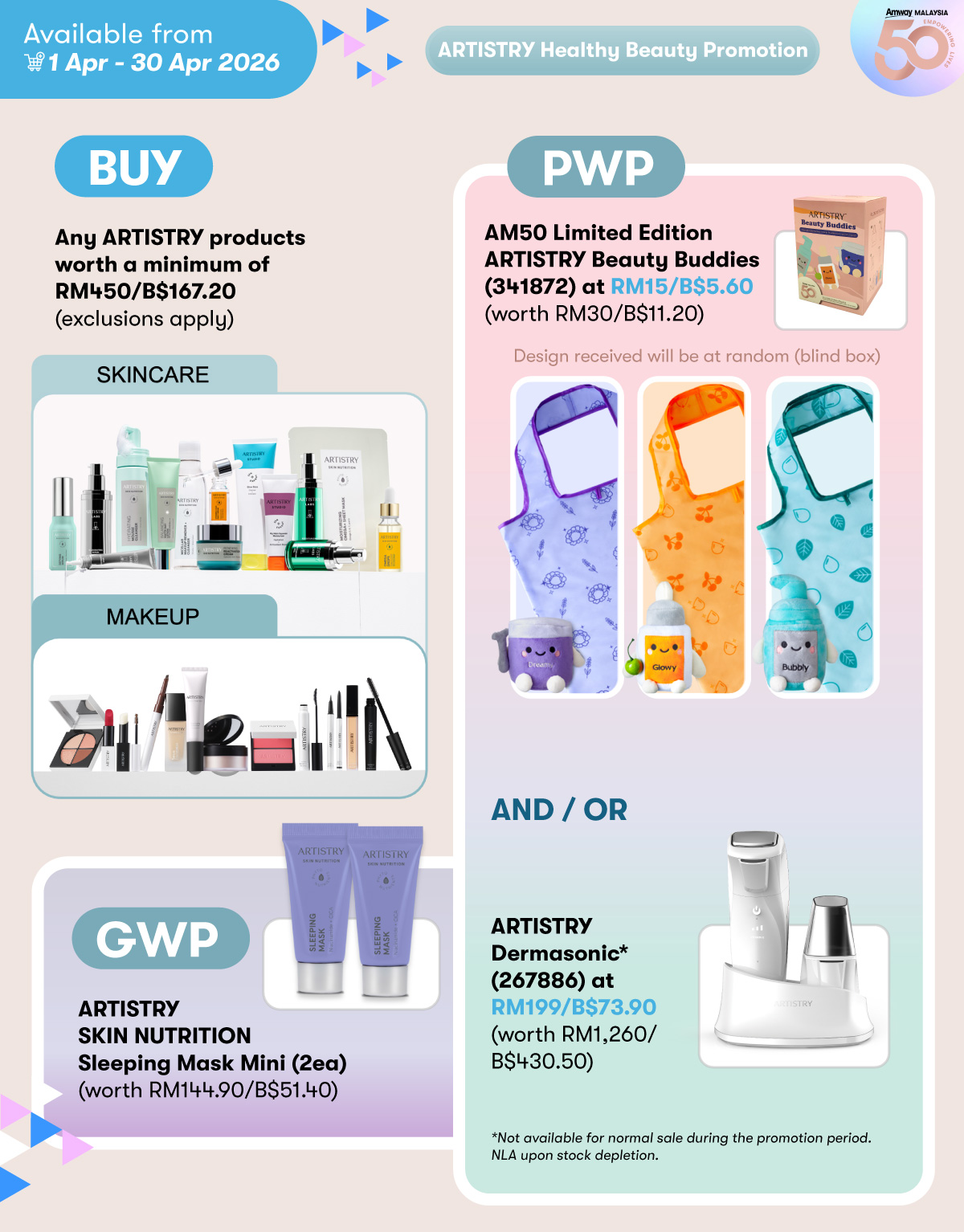 ARTISTRY Healthy Beauty Promotion