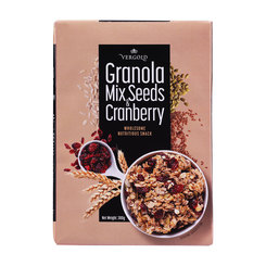 Vergold Granola Mix Seeds & Cranberry - 300g