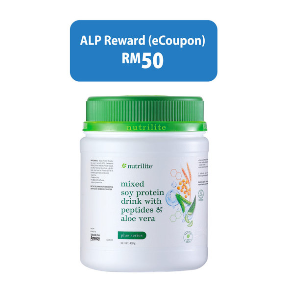 Nutrilite Mixed Soy Protein Drink with Peptides & Aloe Vera - 450g | Amway  Malaysia