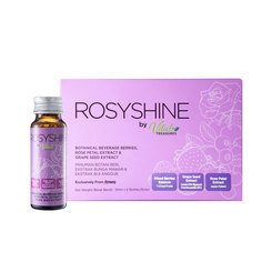 VITAL TREASURES ROSYSHINE Botanical Beverage Berries, Rose Petal Extract & Grape Seed Extract