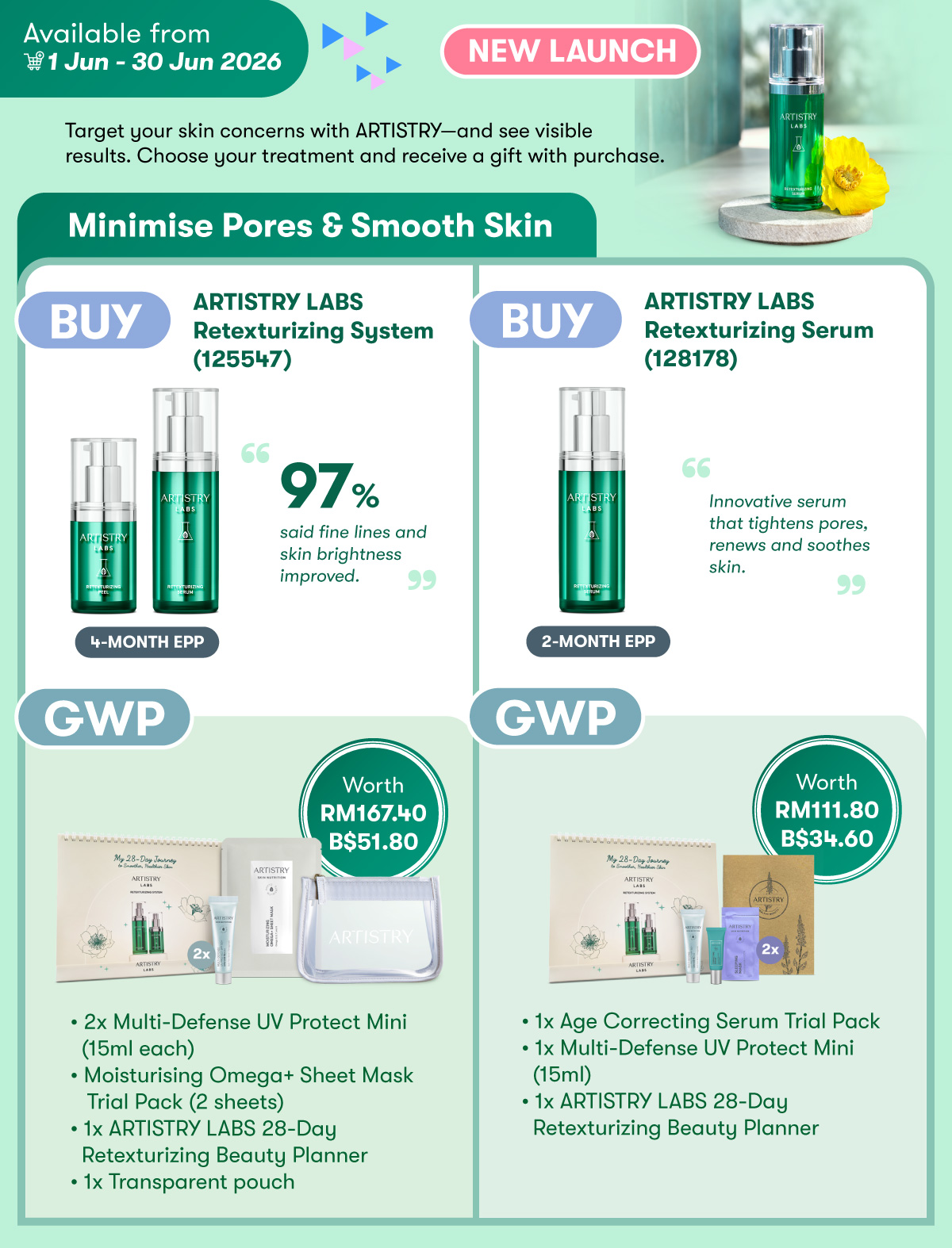 Minimise Pores & Smooth Skin