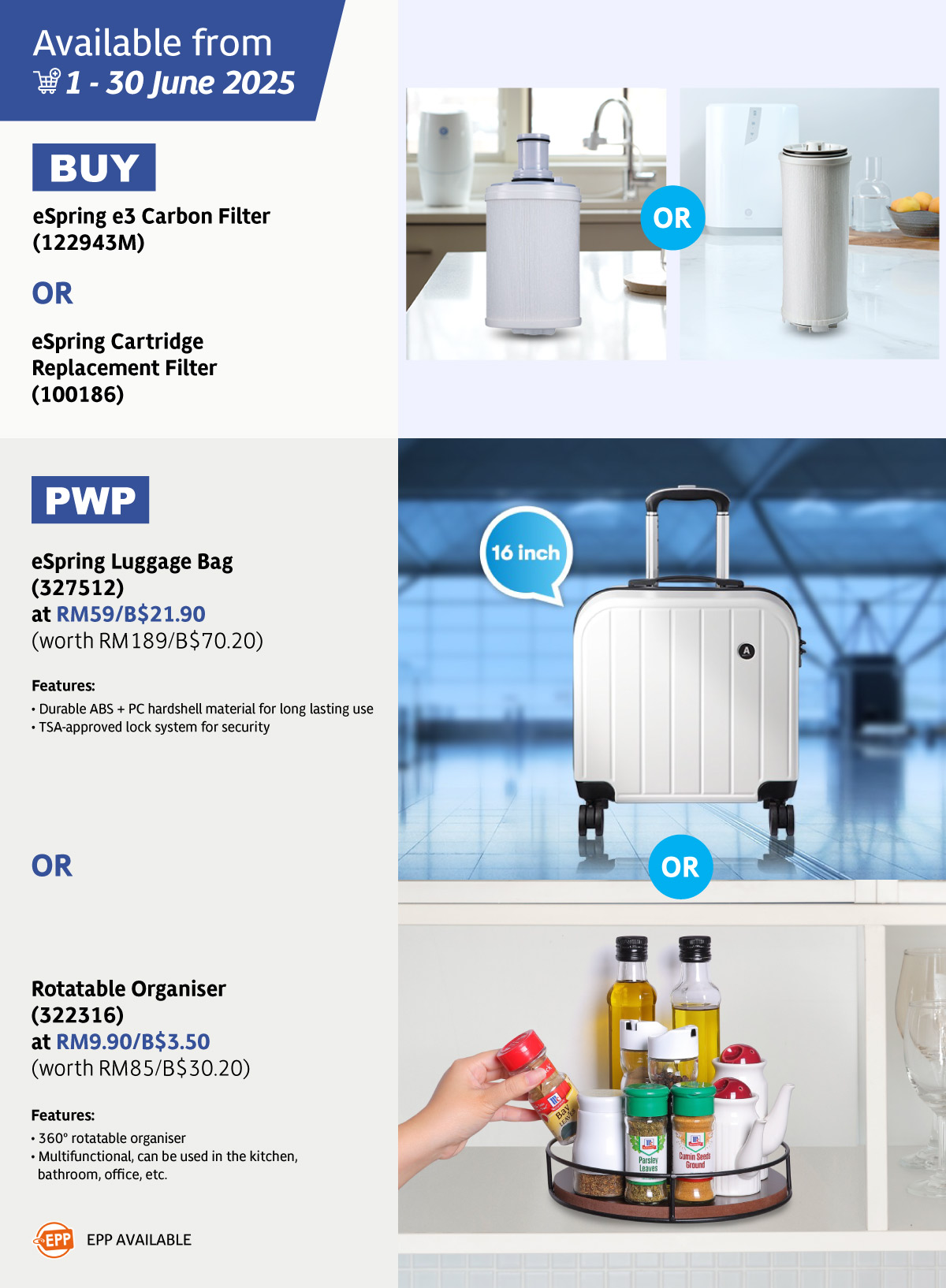 eSpring Cartridge PWP eSpring Cartridge PWP