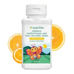 Nutrilite Children Multivitamin and Iron Chewables Tablet - 100 tab