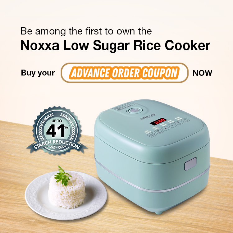 Advance Order Coupon For Noxxa Low Sugar Rice Cooker