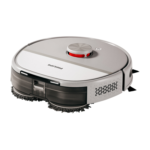 Robot vacuum store wet and dry