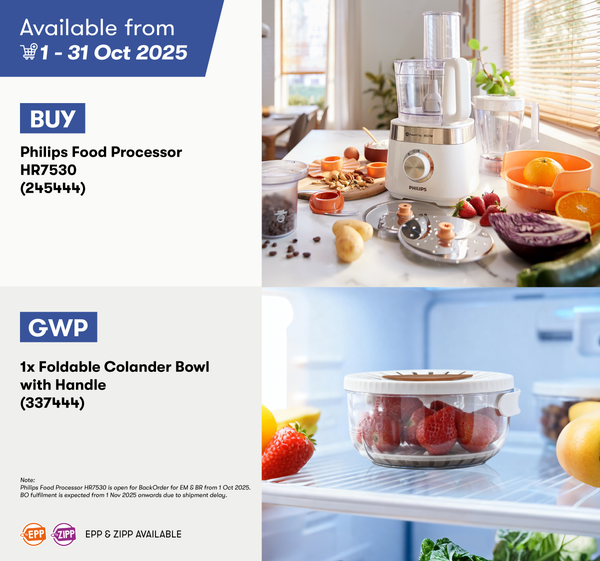 Philips Food Processor HR7530 Philips Food Processor HR7530