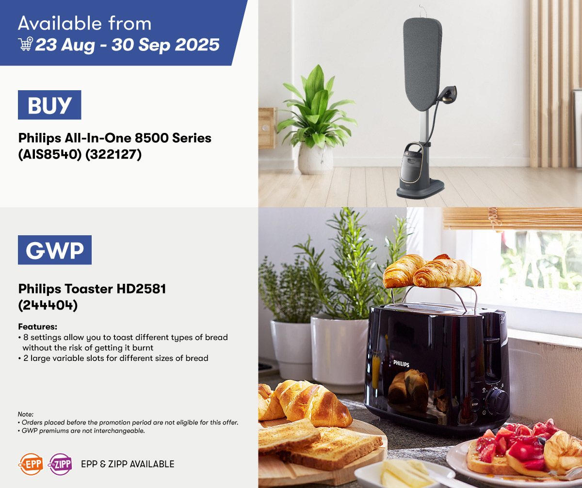 Philips All-In-One 8500 Series GWP Philips Toaster Philips All-In-One 8500 Series GWP Philips Toaster