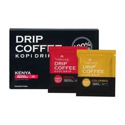 Vergold Drip Coffee - Medium & Dark Roasted, 20 Sachets