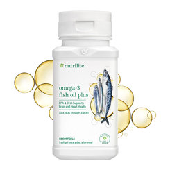 Nutrilite Omega-3 Fish Oil Plus (60sg)