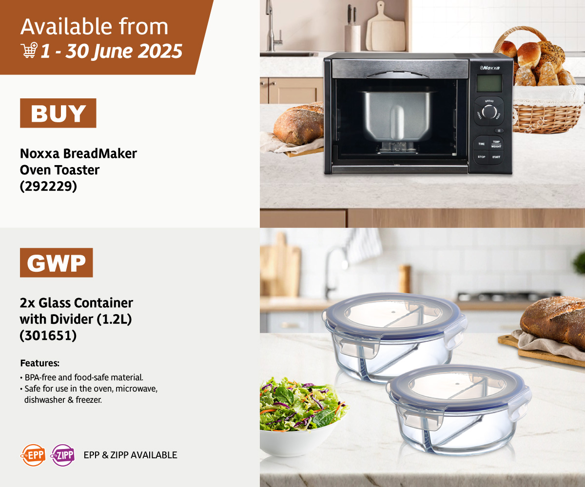 Noxxa BreadMaker Oven Toaster Noxxa BreadMaker Oven Toaster