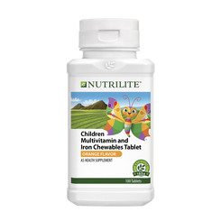 Nutrilite Children Multivitamin and Iron Chewables Tablet - 100 tab