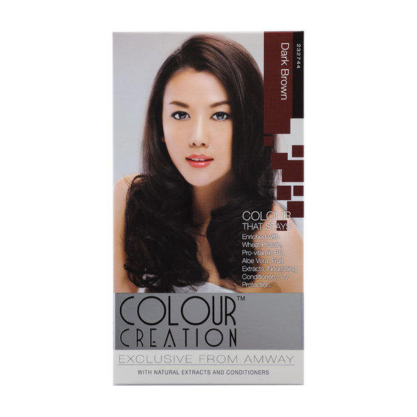 COLOUR CREATION Permanent Hair Colours | Dark Brown | Amway Malaysia