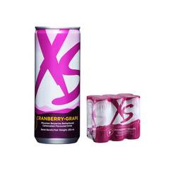 XS Energy Drink Cranberry-Grape - 1 pack of 6 cans