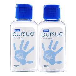 Pursue Hand Sanitizer Travel Bottle (Twin Pack)