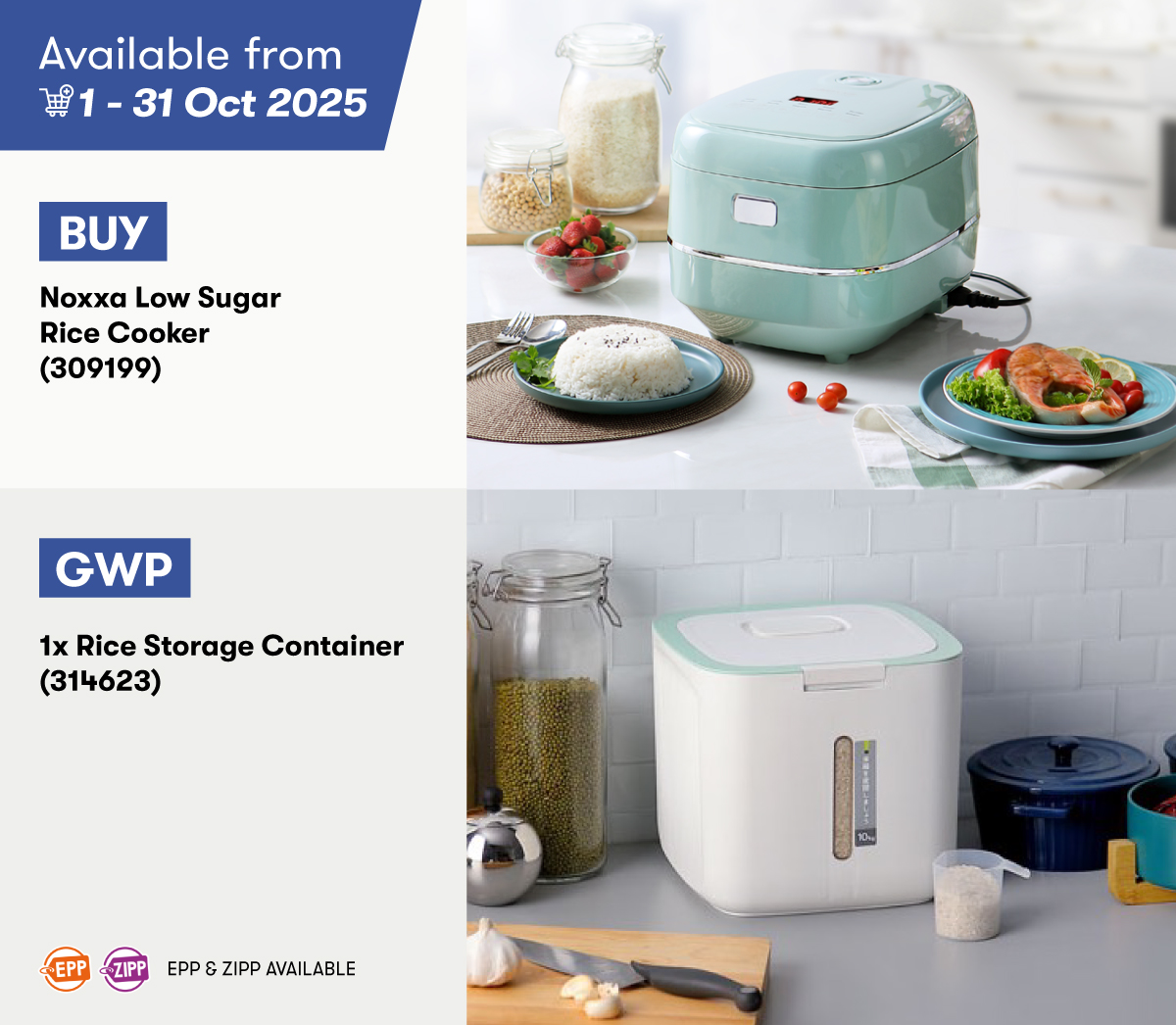 Noxxa Low Sugar Rice Cooker Noxxa Low Sugar Rice Cooker