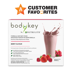 BodyKey by Nutrilite Meal Replacement Shake (Berry) 
