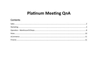 Platinum Forum 202310 - Q&A Platinum Forum 202310 - Q&A