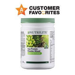 Nutrilite Soy Protein Drink Mix - Green Tea Flavor 450g
