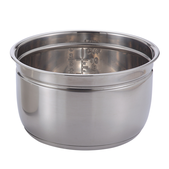 Stainless Rice Cooker Inner Pot Replacement - High 304 Stainless