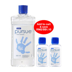 Pursue Hand Sanitizer & Travel Bottle