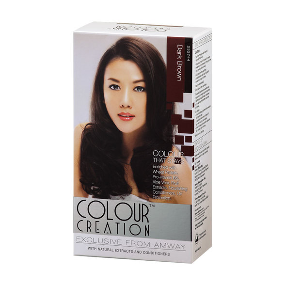 COLOUR CREATION Permanent Hair Colours | Dark Brown | Amway Malaysia